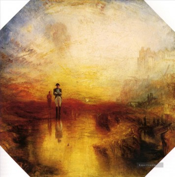 das Exil und die Schnecke romantische Turner Ölgemälde